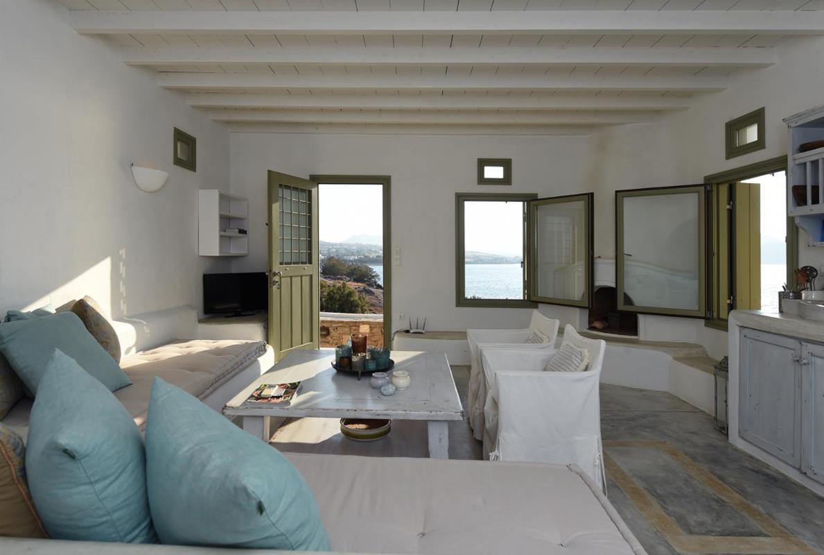 Ochre Dream, Beach Front & Sunset Villa Naousa Экстерьер фото