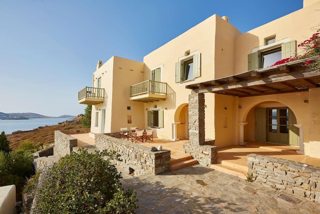 Ochre Dream, Beach Front & Sunset Villa Naousa Экстерьер фото