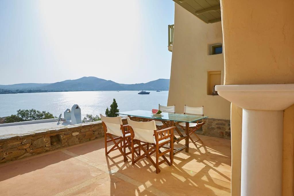 Ochre Dream, Beach Front & Sunset Villa Naousa Экстерьер фото