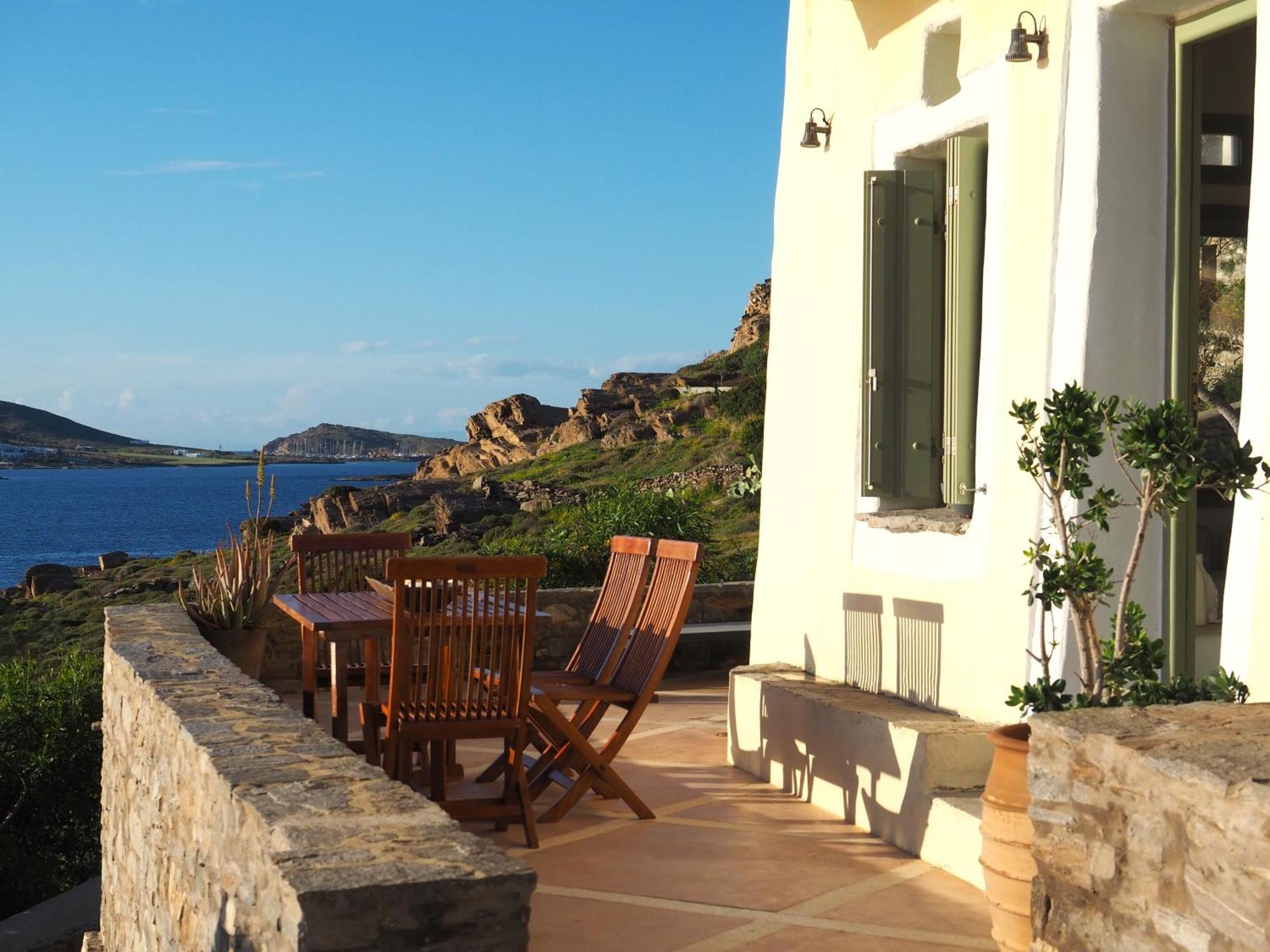 Ochre Dream, Beach Front & Sunset Villa Naousa Экстерьер фото