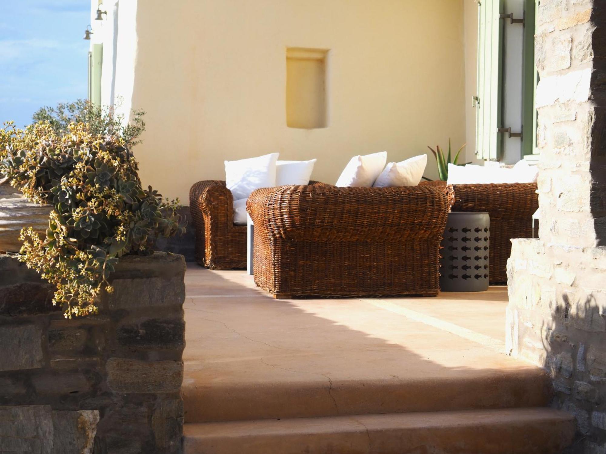 Ochre Dream, Beach Front & Sunset Villa Naousa Экстерьер фото